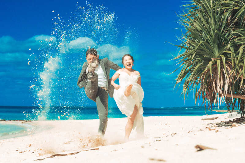 【時期関係なくキレイな海には出会える!】1月の青天時はこんなにキレイですよ★