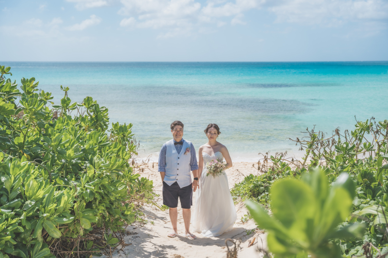 【宮古島シンボルの1つ！】伊良部大橋と一緒にフォトウェディングができます★