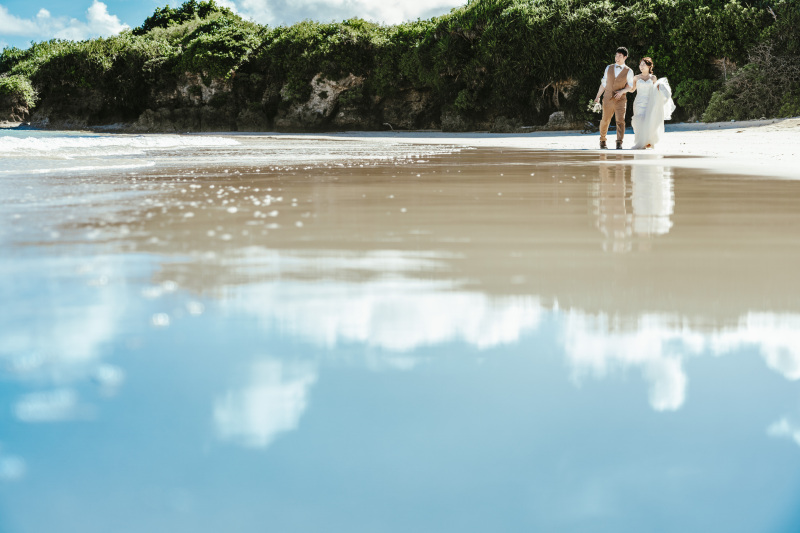 【ウォーターイン撮影】海と一体になる写真