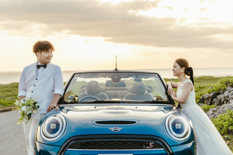 【宮古島シンボルの1つ！】伊良部大橋と一緒にフォトウェディングができます★