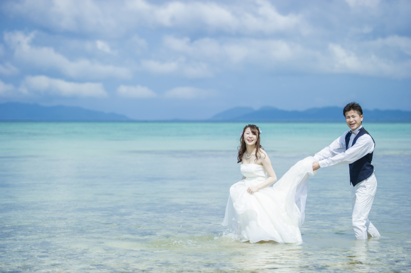 ウォータインするなら【ウユニ塩湖風加工】付けるでしょ！！