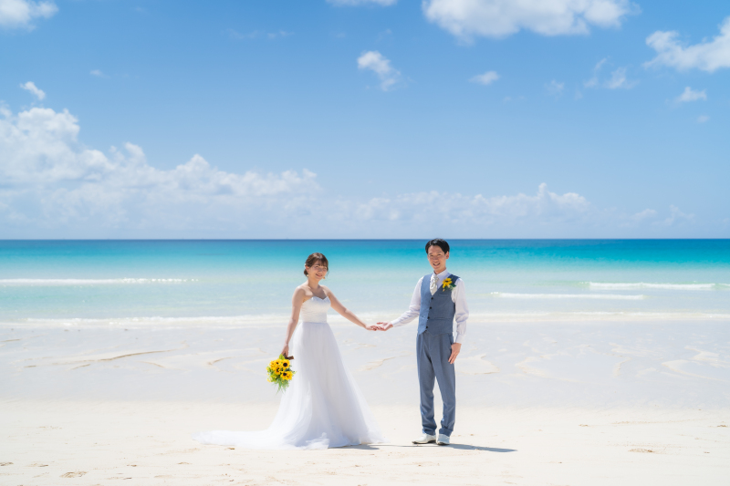 【宮古島シンボルの1つ！】伊良部大橋と一緒にフォトウェディングができます★