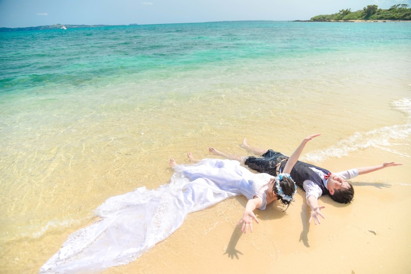 ウォータインするなら【ウユニ塩湖風加工】付けるでしょ！！