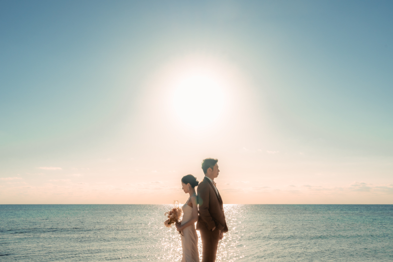 【沖縄らしいスポットでフォトウェディング★】ブルーシールでの映えポイントご紹介!