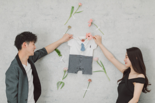 最初の家族写真