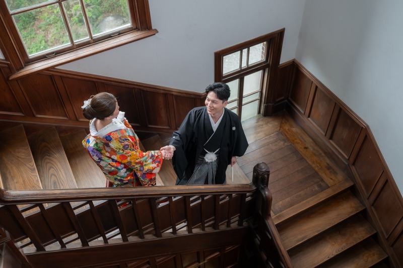 ～旧石川組製糸西洋館×和装～