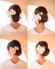 ヘアセット・髪飾り集！