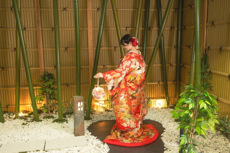 色鮮やかな色打掛ご紹介♪