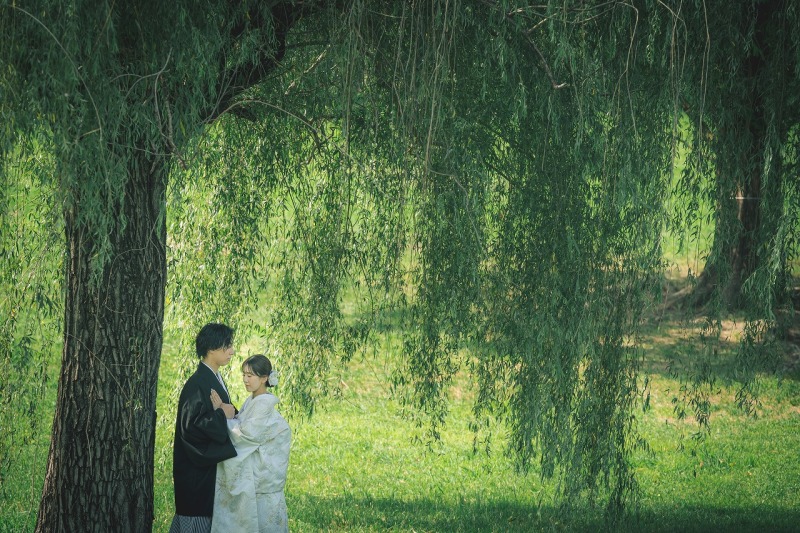 大宮第二公園での撮影風景