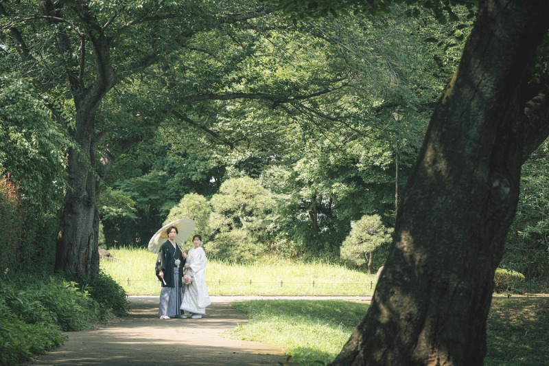 大宮第二公園での撮影風景
