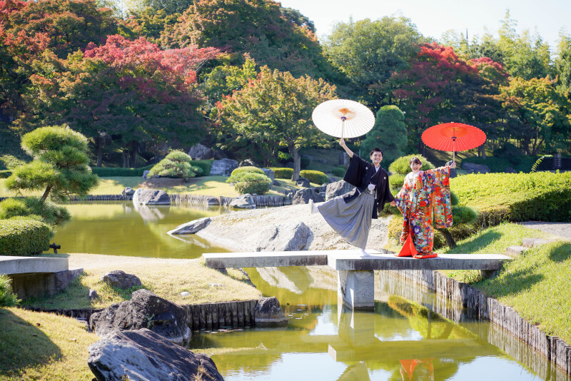 紅葉が色付き始めました!!