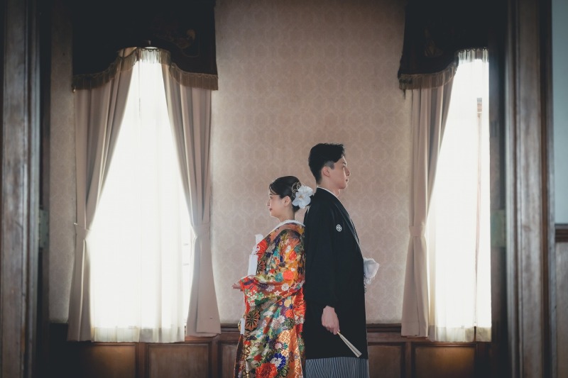 ～旧石川組製糸西洋館×和装～