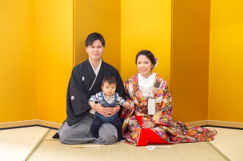 お子様との撮影も承ります♪