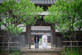 新緑の難波田城公園(古民家)