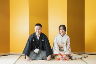 和装スタジオ撮影の様子♡