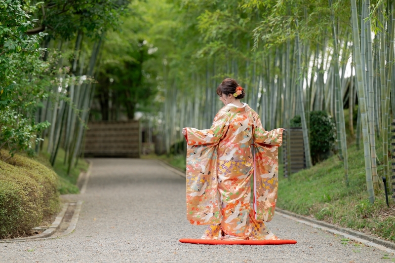 色鮮やかな色打掛ご紹介♪