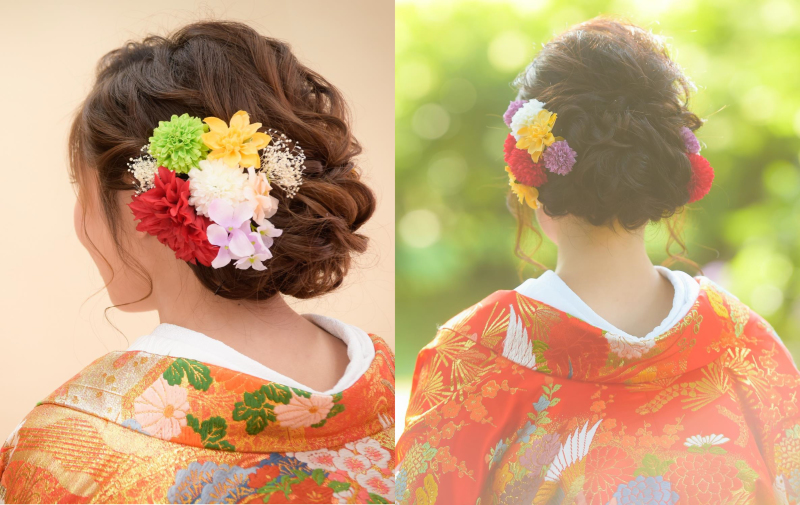 ヘアアレンジの紹介♡