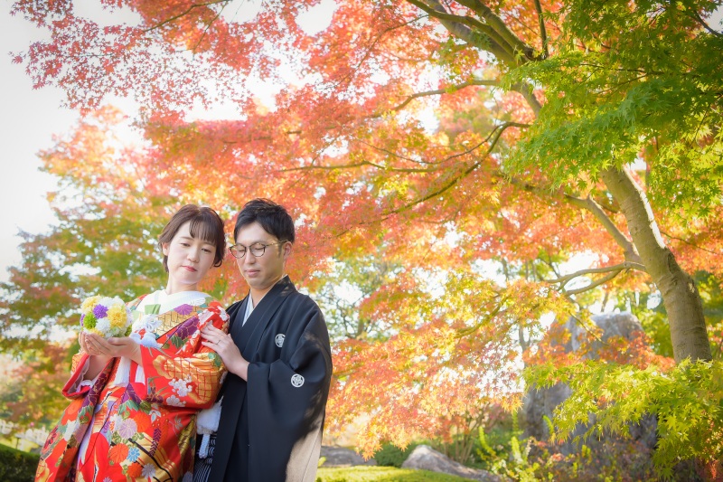 紅葉が色づいてきました♥