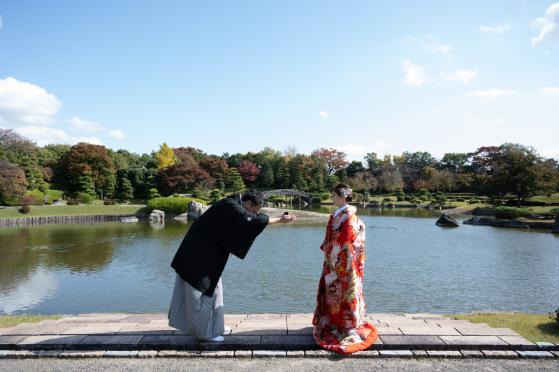 紅葉が色付き始めました!!