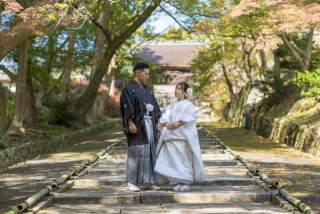 毘沙門堂で撮影してきました〜♡