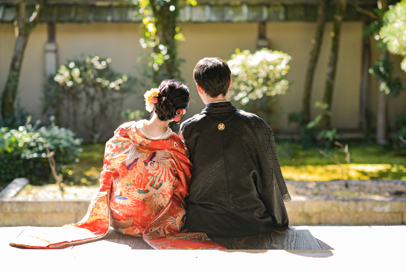 花嫁さん、持ち込ものお衣装でも撮影しちゃいました♡