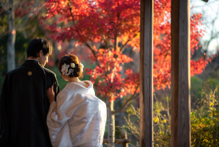 紅葉穴場スポットでお二人だけの一生の思い出を(#^.^#)