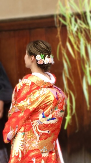 可愛らしい新婦様