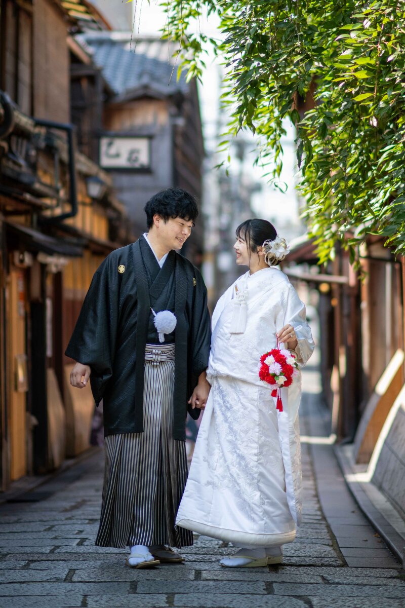 和装&洋装♡ さらに家族と一緒に記念ショット!