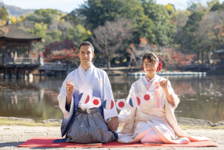 国際結婚のカップルへ♡ウェディングフォト小物の提案