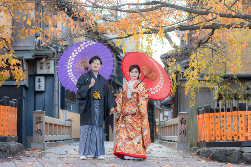 紅葉シーズンの京都の街で撮影は早起きがポイント！