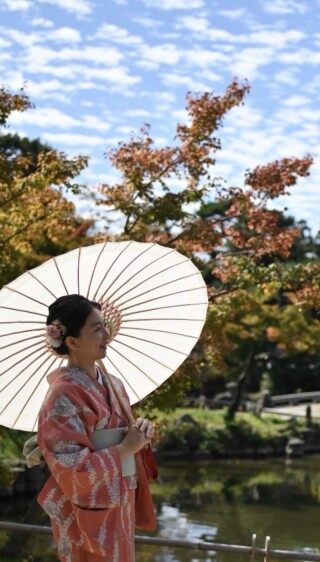 紅葉色づき始めました!