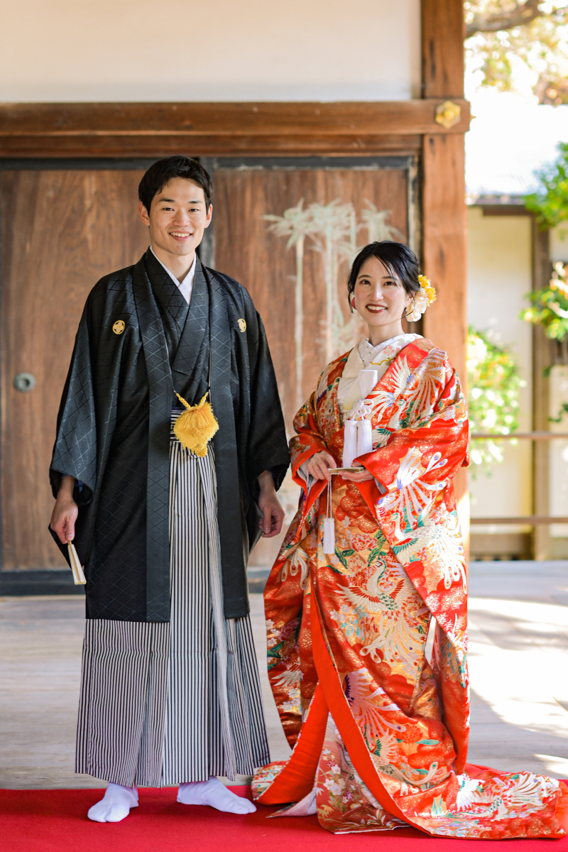 花嫁さん、持ち込ものお衣装でも撮影しちゃいました♡