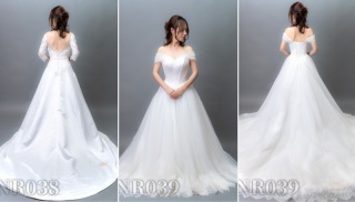 新しいウェディングドレス入荷中!60着からお選びいただけます