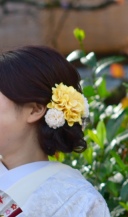 サイドアップシニョン♪