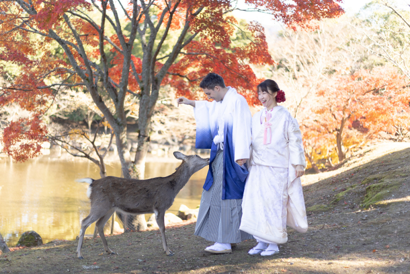 秋の奈良で叶える、ときめきフォト♡