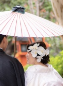 大人気の胡蝶蘭の髪飾り