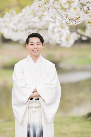 花婿さまのソロショット②ポーズ編