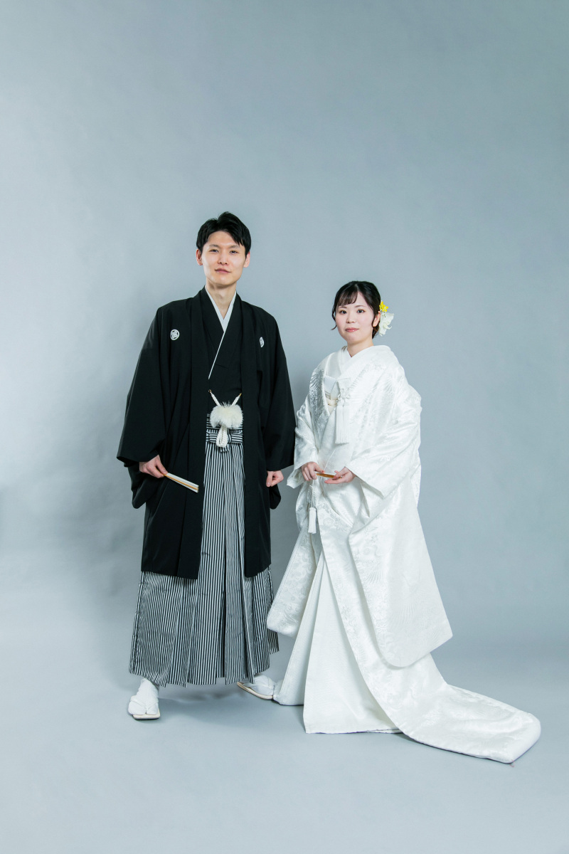 白無垢スタジオ撮影