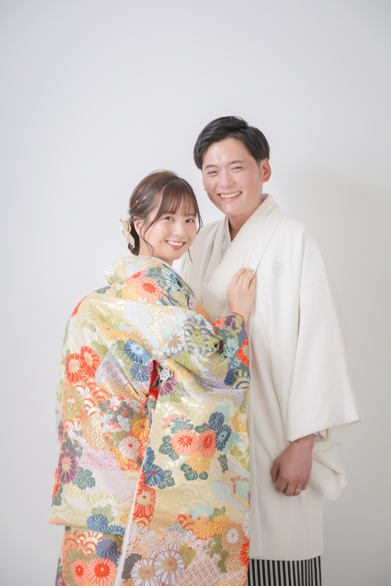 色打掛スタジオ撮影