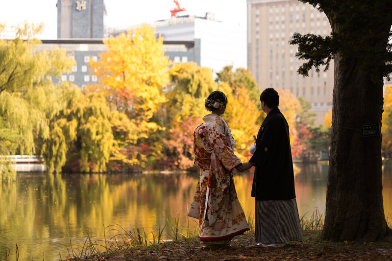 【中島公園】紅葉ロケーションご紹介