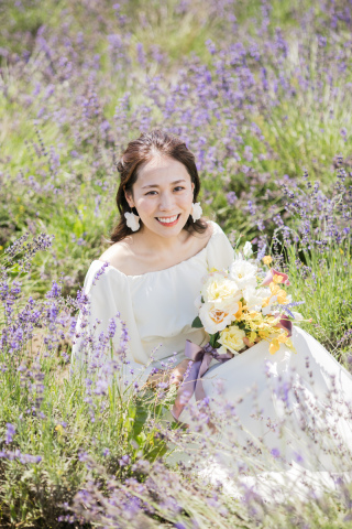 期間限定♡幸せの花・ラベンダー撮影