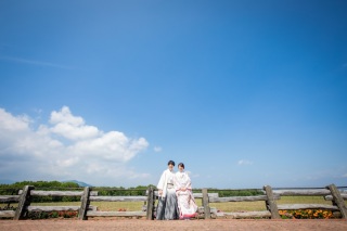 羊ヶ丘展望台　和装ロケーション