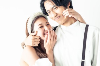 白壁前でもバリエーションはたくさん！