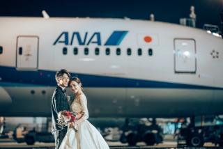 お問い合わせ増加中！空港ナイトフォトプラン✈