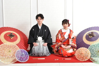 鶴が舞う!!≪和装スタジオ≫