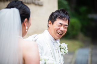 新郎新婦のファーストミート♪