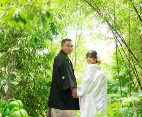 撮影レポート「白無垢で♪」