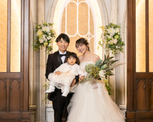 撮影レポート「お子様と一緒にセレモニー」