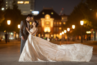 【東京駅前】ドレスふわっとショットの裏側をご紹介！【丸の内】