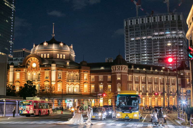ちょっと違う場所から東京駅♪